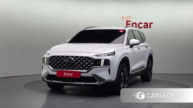Hyundai The New Santa Fe 2021 Белый из Кореи