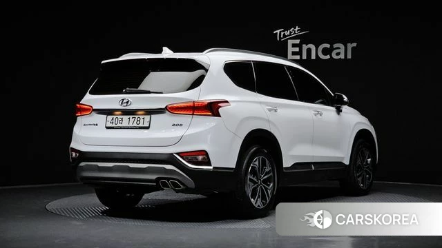 Hyundai Santa Fe TM 2018 Белый из Кореи