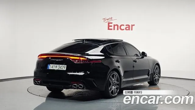 Kia Stinger Meister 2022 Черный из Кореи