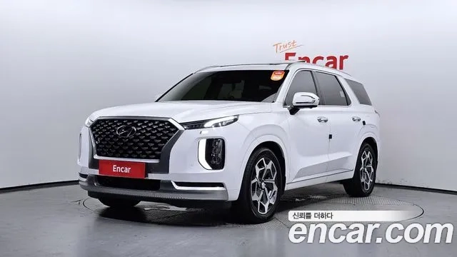 Hyundai Palisade 2021 Белый из Кореи