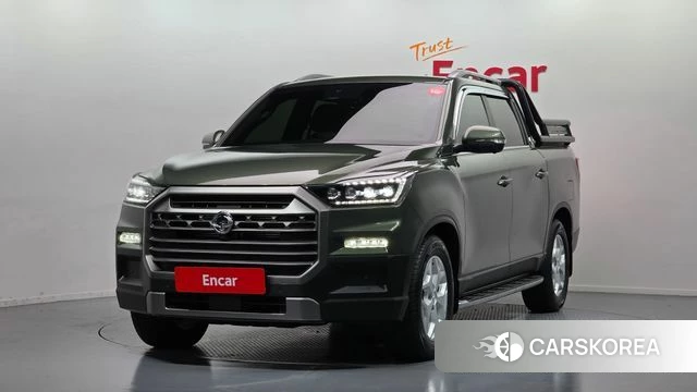 Ssangyong The New Rexton Sport 2023 Светло-зеленый из Кореи