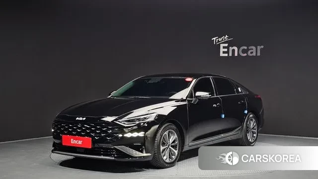 Kia K8 Hybrid 2022 Черный из Кореи