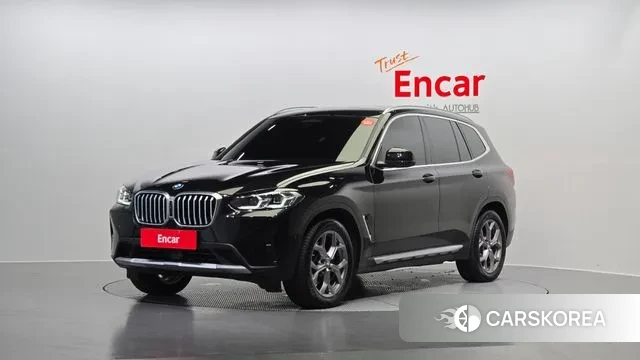 BMW X3 (G01) 2024 Черный из Кореи