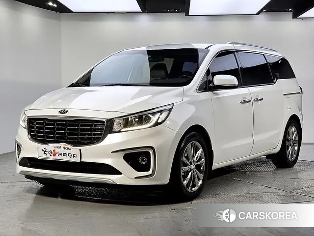 Kia The New Carnival 2020 Белый из Кореи