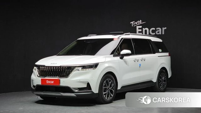 Kia Carnival 4th generation 2021 Белый из Кореи