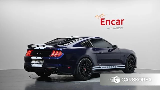 Ford Mustang 2019 Синий из Кореи