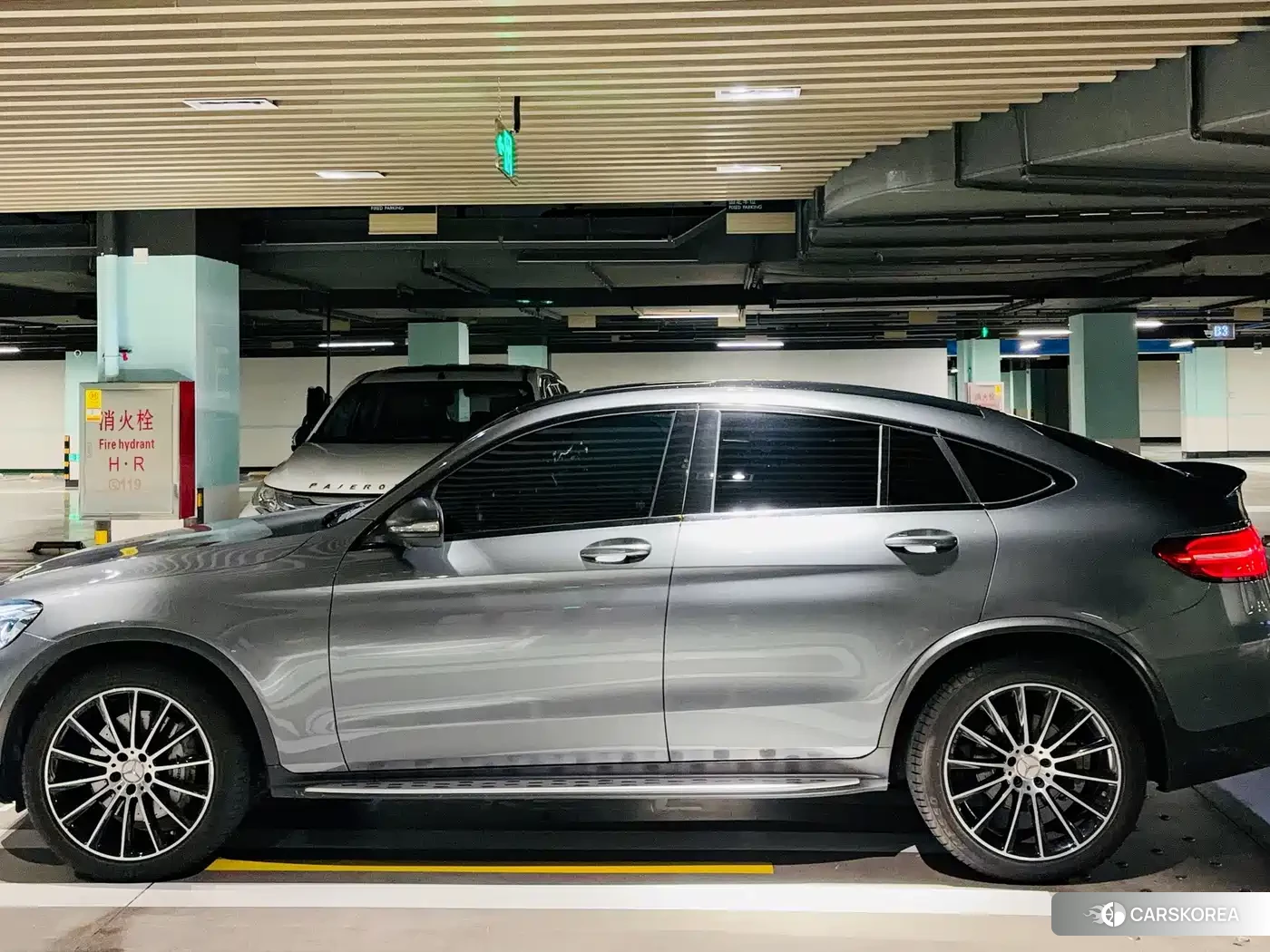 Mercedes-Benz AMG GLC 2018 Silver/gray из Китая