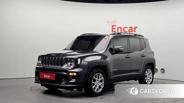 Jeep Renegade 2019 Черный из Кореи