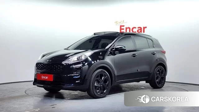 Kia Sportage The Bold 2021 Черный из Кореи