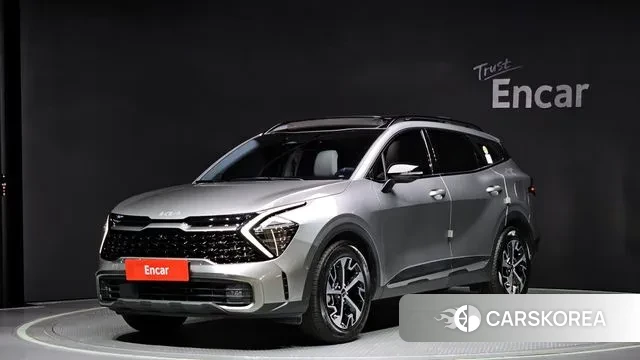 Kia Sportage 5th Generation Hybrid 2021 Серый из Кореи