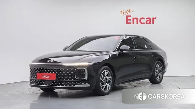 Hyundai Grandeur Hybrid (GN7) 2023 Черный из Кореи