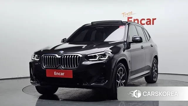 BMW X3 (G01) 2022 Серый из Кореи