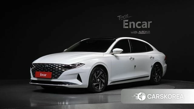 Hyundai The New Grandeur IG Hybrid 2022 Белый из Кореи
