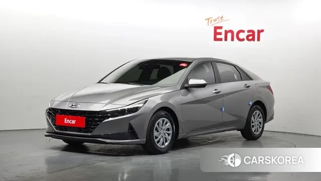 Hyundai Avante (CN7) 2022 Серебристо-серый из Кореи