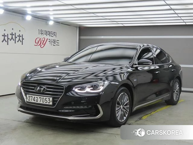 Hyundai Grandeur IG Hybrid 2019 Черный из Кореи