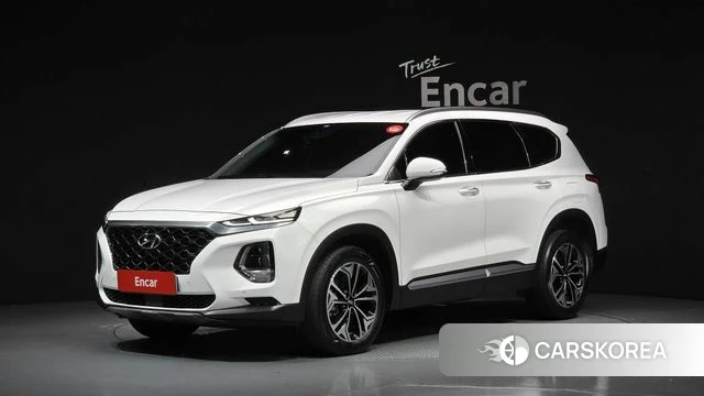 Hyundai Santa Fe TM 2019 Белый из Кореи