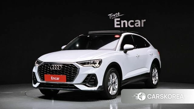 Audi Q3 (F3) 2023 Белый из Кореи