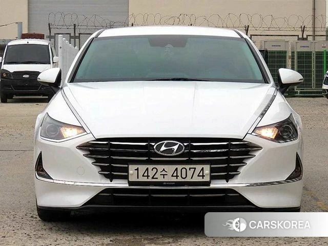 Hyundai Sonata (DN8) 2019 Белый из Кореи