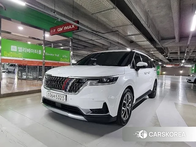 Kia Carnival 4th generation 2021 Жемчужный цвет из Кореи