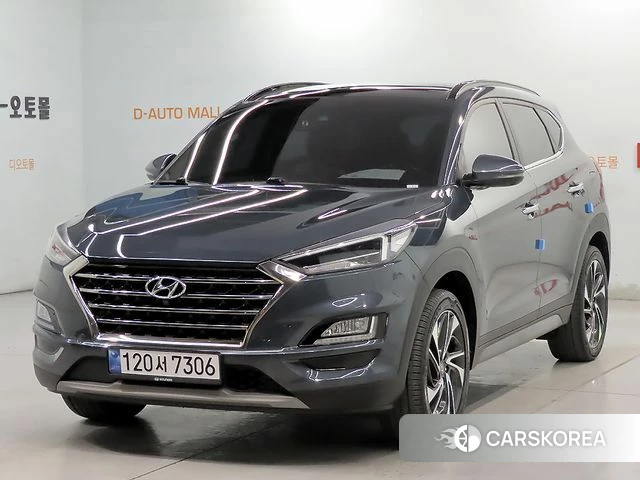 Hyundai All New Tucson 2018 Синий из Кореи