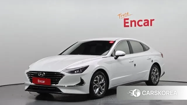 Hyundai Sonata (DN8) 2020 Белый из Кореи