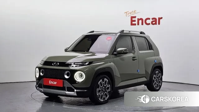Hyundai Casper 2021 Темно-зеленый из Кореи