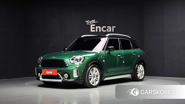 Mini Cooper Countryman 2022 Зеленый из Кореи