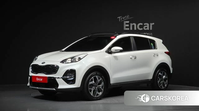 Kia Sportage The Bold 2021 Белый из Кореи