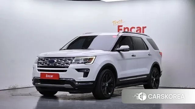 Ford Explorer 2018 Белый из Кореи
