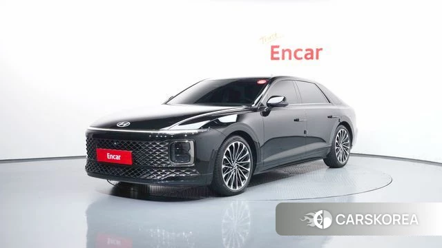 Hyundai Grandeur Hybrid (GN7) 2024 Черный из Кореи