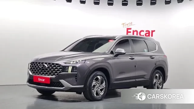 Hyundai The New Santa Fe 2022 Серый из Кореи