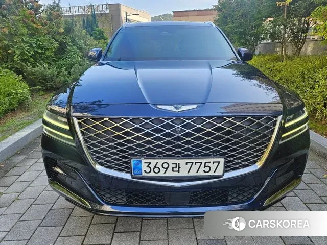 Genesis GV80 2021 Синий из Кореи