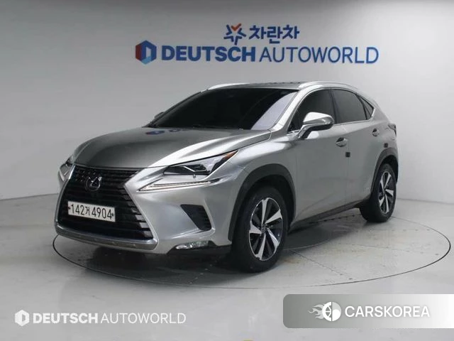 Lexus NX300h 2021 Серебряный из Кореи