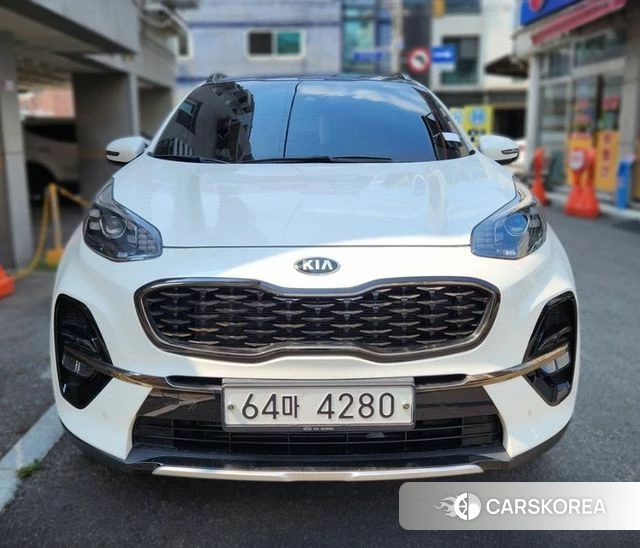 Kia Sportage The Bold 2018 Белый из Кореи