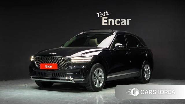 Genesis GV70 2021 Черный из Кореи