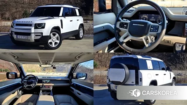 Land Rover Defender (L663) 2020 Белый из Кореи