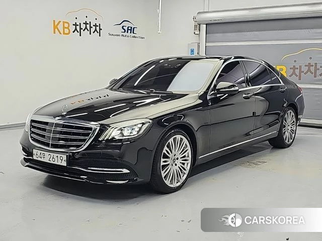 Mercedes-Benz S-Class W222 2018 Черный из Кореи