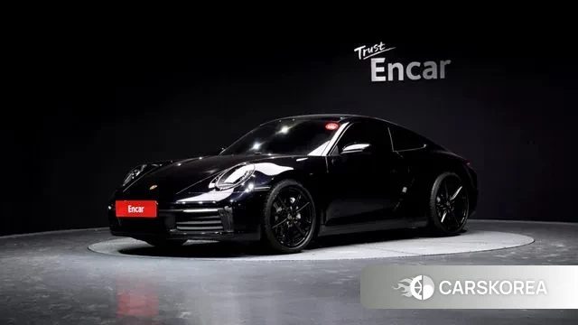 Porsche 911(992) 2021 Черный из Кореи