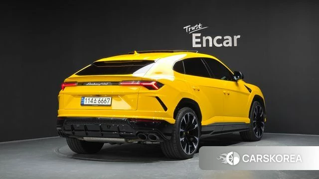 Lamborghini Urus 2021 Желтый из Кореи