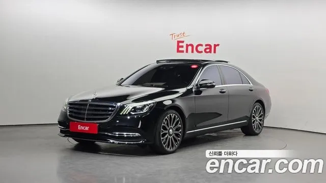 Mercedes-Benz S-Class W222 2020 Черный из Кореи