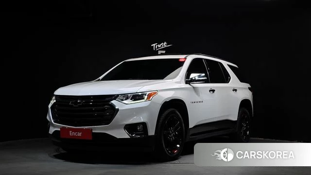Chevrolet (GM Daewoo) Traverse 2020 Белый из Кореи