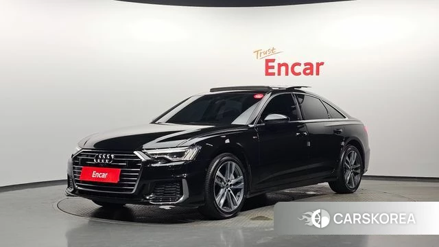 Audi A6 (C8) 2022 Черный из Кореи
