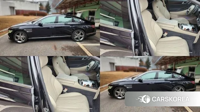 Genesis G80 (RG3) 2021 Черный из Кореи