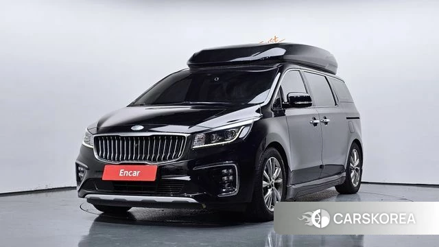 Kia The New Carnival 2019 Черный из Кореи