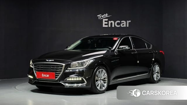 Genesis G80 2018 Черный из Кореи
