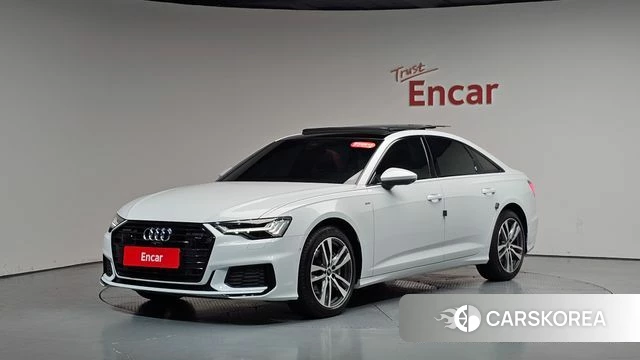 Audi A6 (C8) 2023 Белый из Кореи
