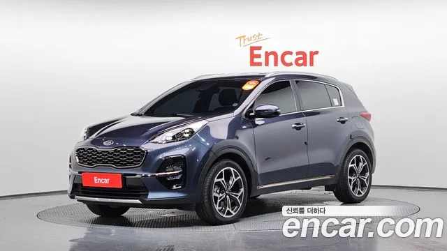 Kia Sportage The Bold 2018 Синий из Кореи
