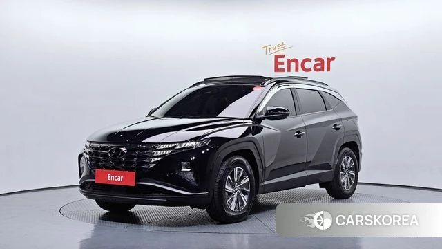 Hyundai Tucson Hybrid (NX4) 2021 Черный из Кореи