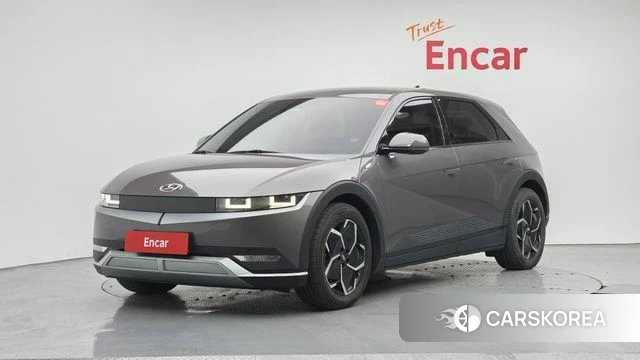 Hyundai Ionic 5 2022 Серебристо-серый из Кореи
