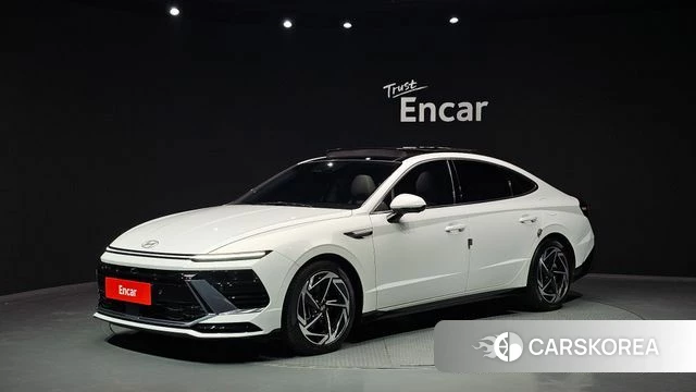 Hyundai Sonata D Edge (DN8) 2023 Белый из Кореи